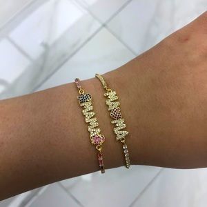 Brazilian Gold Mom Bracelets